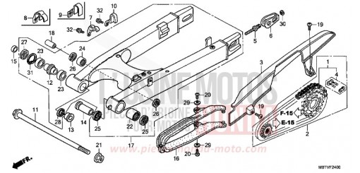 BRAS OSCILLANT XL1000VB de 2011